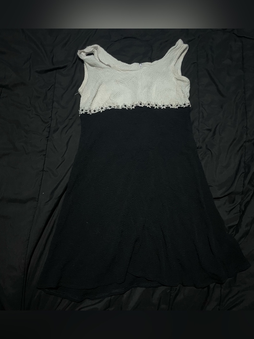 Byer Too Black and White Midi Dress